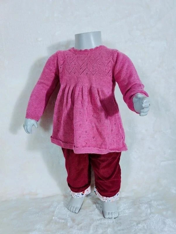 💎 Conjunto blusa de renda & calça forrada • 3 meses •C&A & Sergent Major 💎 – photo 2